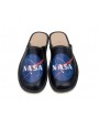 NASA skórzane pantofle kapcie domowe na prezent