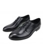 Klasyczne czarne oxfordy - półbuty wieczorowe 6946
